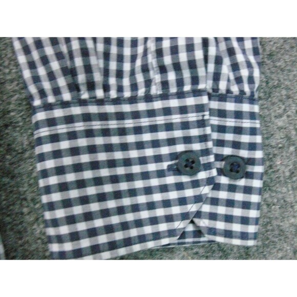 Nordstrom‎ Shirt Mens XL Regular Fit Blue White Check - Picture 4 of 9